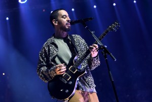 Mike Shinoda performs during the Linkin Park: From Zero World Tour held at Kia Forum in Inglewood on September 10, 2024 in Inglewood, California (Photo by Jesse Grant/Variety via Getty Images)